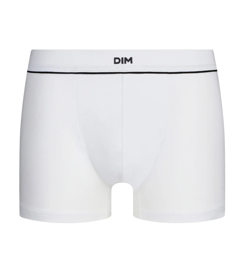 Boxer Homme Gentleman Coton Modal Blanc Écru