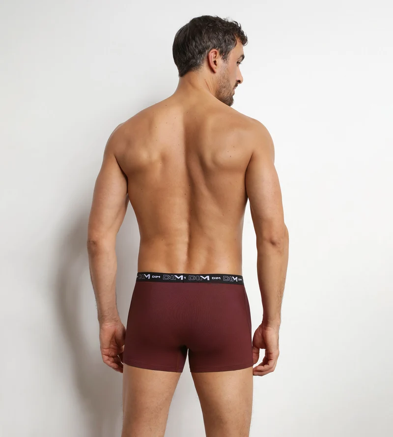 Lot de 3 boxers homme Cendre Dim Coton Stretch