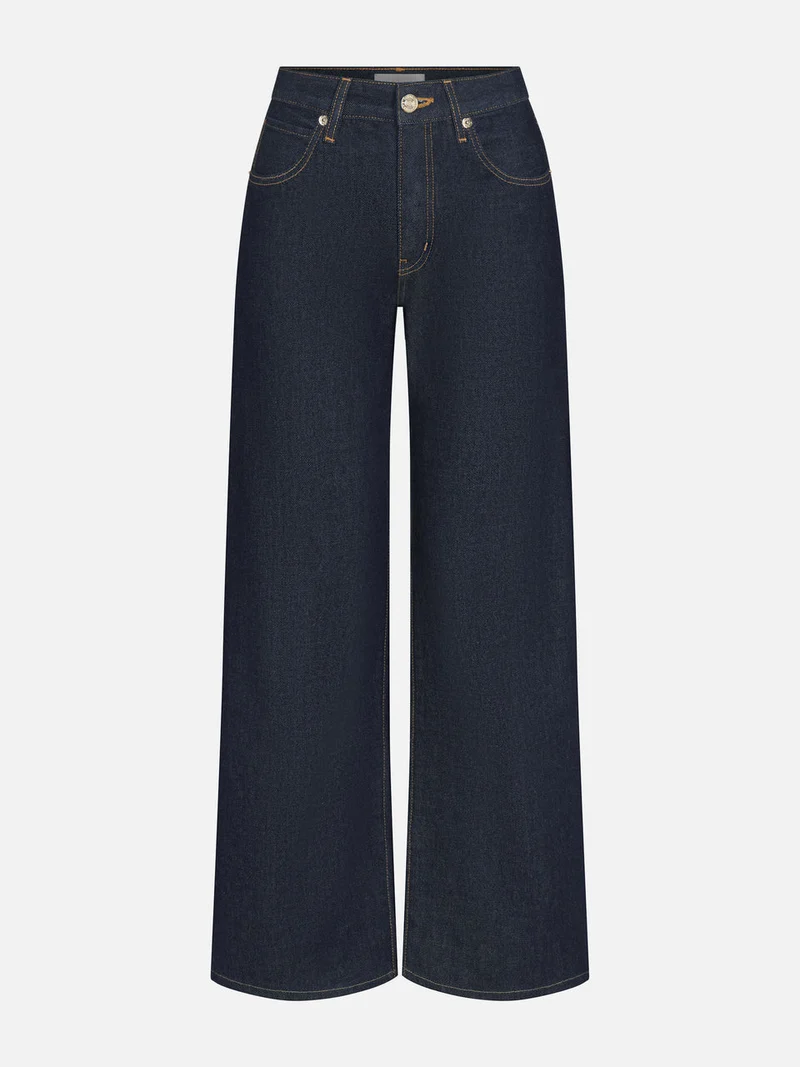 Jeans court à jambes larges The Swing