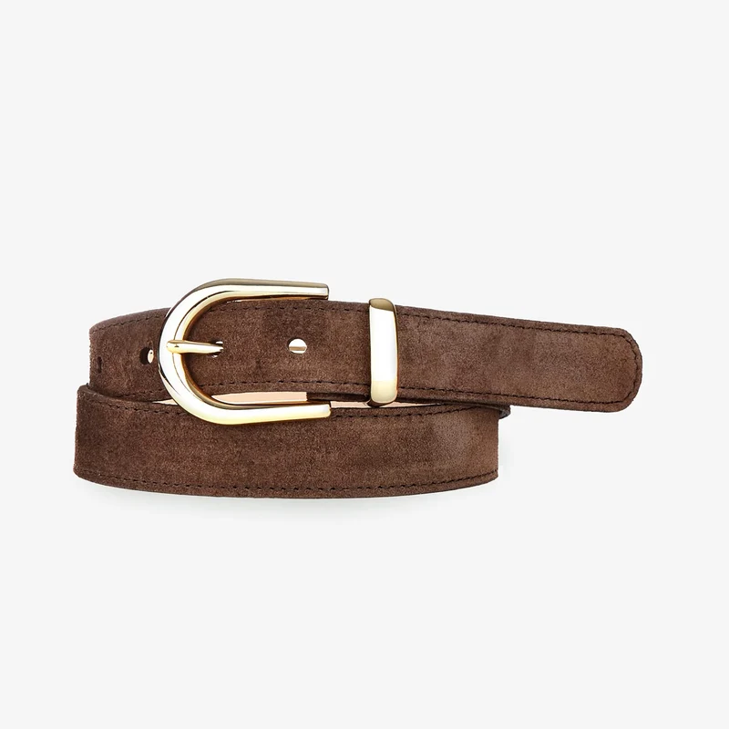 Ceinture Lysander en cuir suede