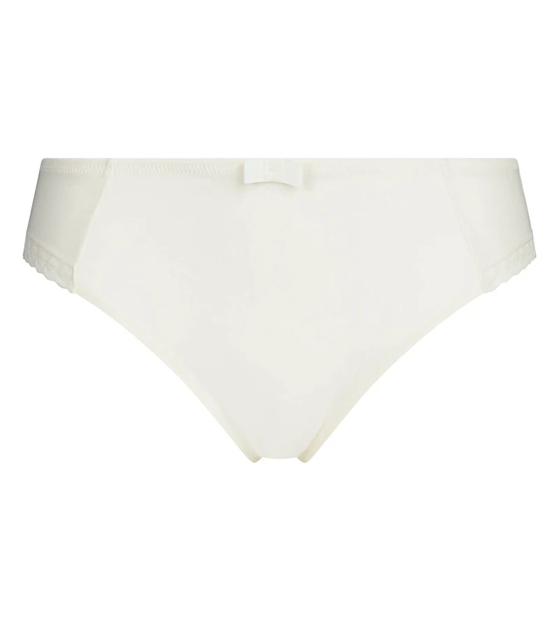 Culotte midi femme en coton Ivoire Daily Coton