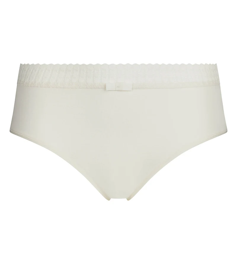 Culotte haute femme en coton Ivoire Daily Coton