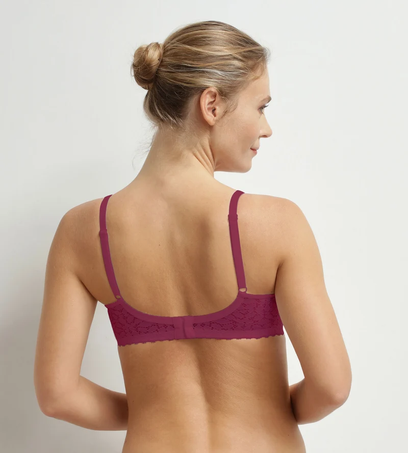 Soutien-gorge triangle avec mousses en microfibre Fruits des Bois Daily Dentelle