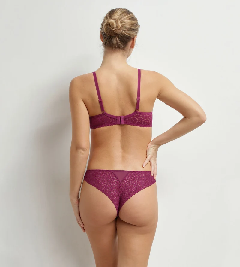 Tanga en dentelle Fruits des Bois Daily Dentelle
