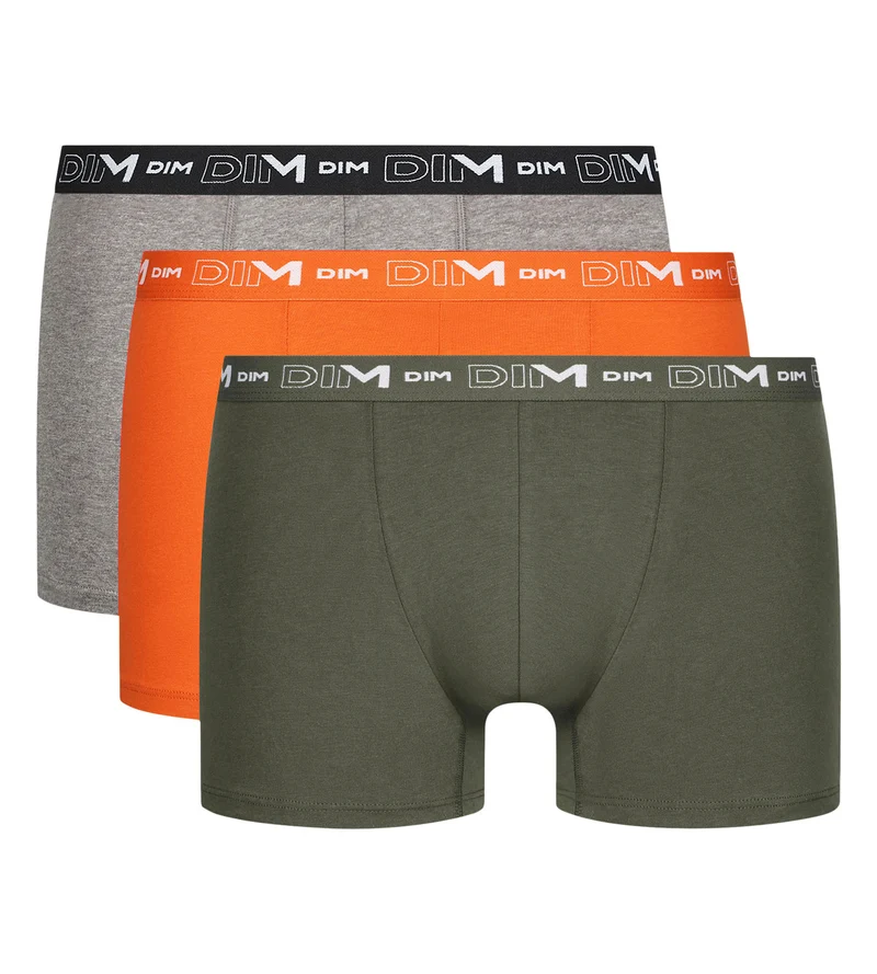 Lot de 3 boxers homme Jungle Pop Dim Coton Stretch