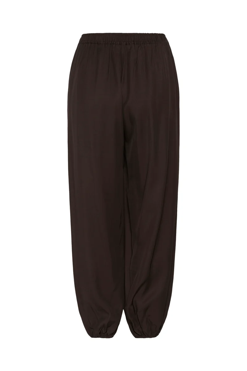 Pantalon fluide Meryl à chevilles élastiquées