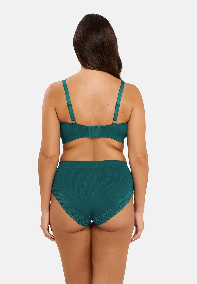 Brassière sans armatures Agathe Vert Emeraude