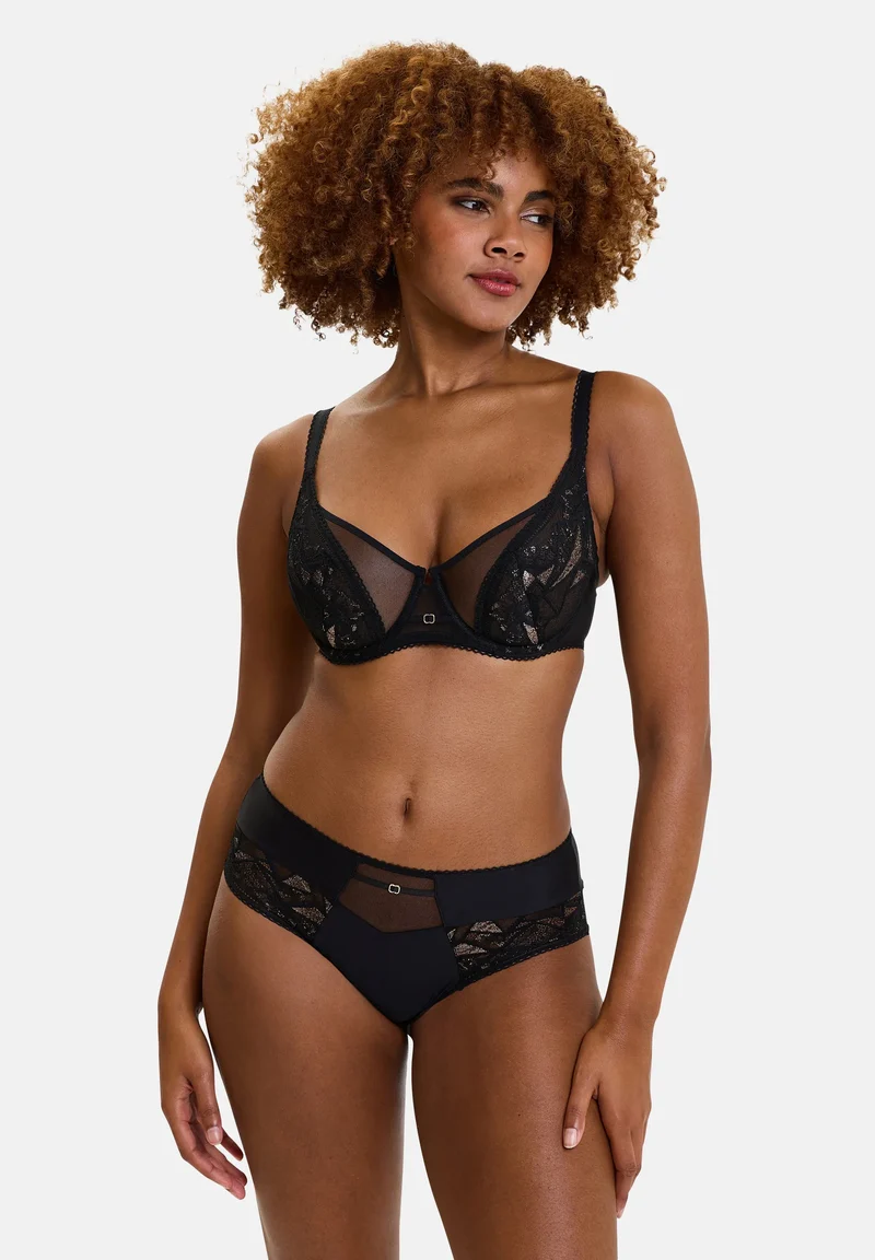 Culotte Désiré Noir & Lurex Cuivré
