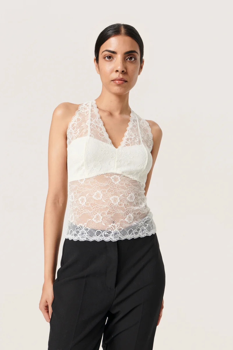 Camisole en dentelle extensible Dolly