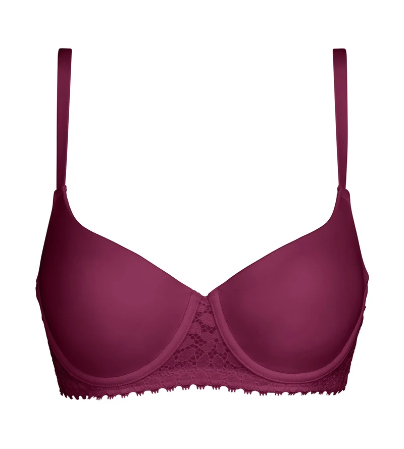 Soutien-gorge corbeille à armatures en microfibre Fruits des Bois Daily Dentelle