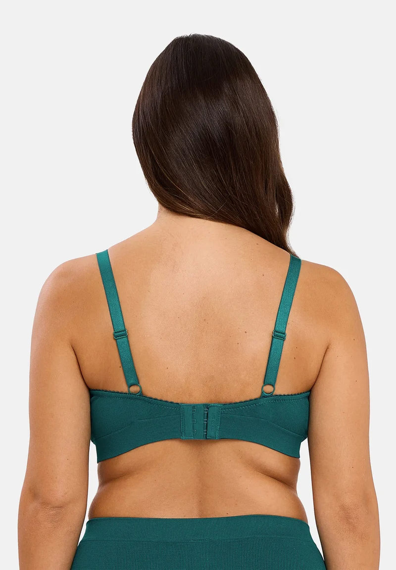 Lot de 2 brassières Agathe Vert Emeraude et Rose Nordique