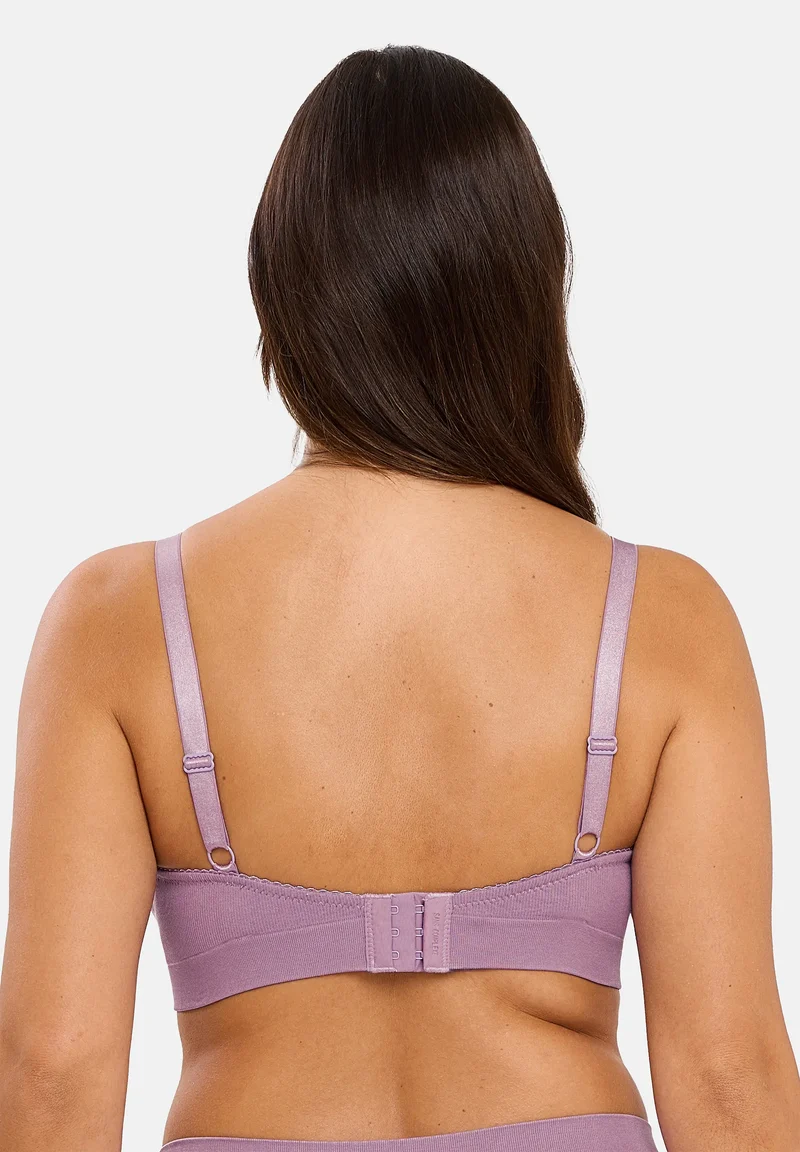 Lot de 2 brassières Agathe Violet Rhapsodie et Rose Nordique