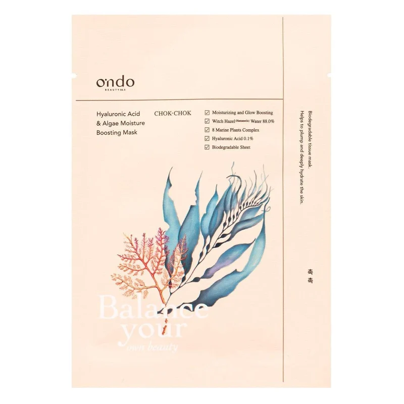 Hyaluronic Acid & Algae Moisture Boosting Mask