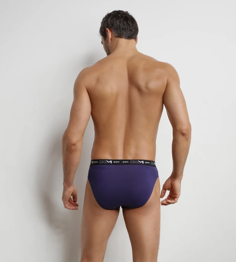 Lot de 3 slips homme Glace Dim Coton Stretch