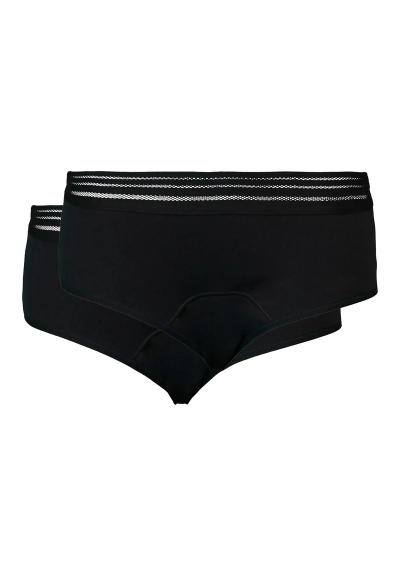Shorty menstruel - flux abondant Miss Sans Complexe - Elena Noir