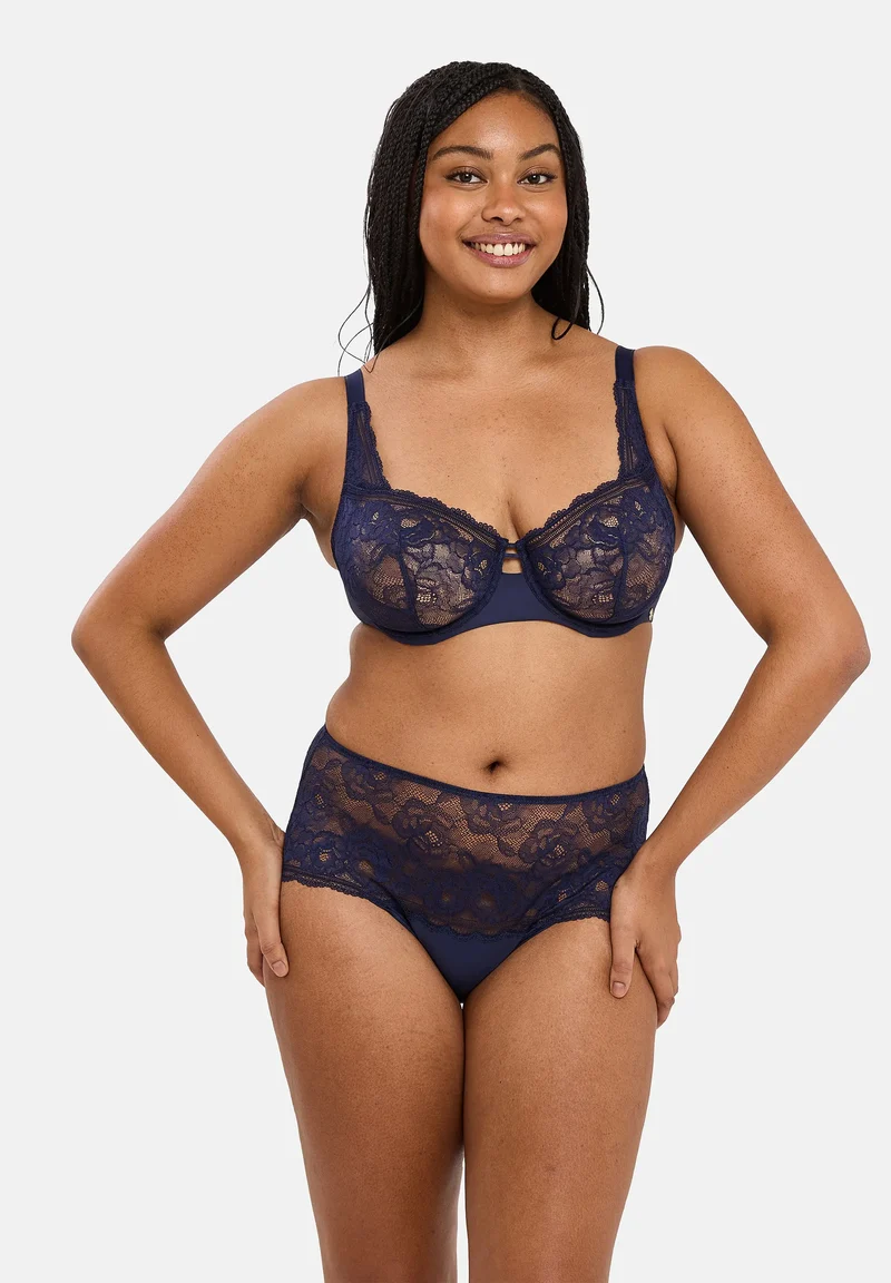 Soutien-gorge corbeille Lily Bleu Marine