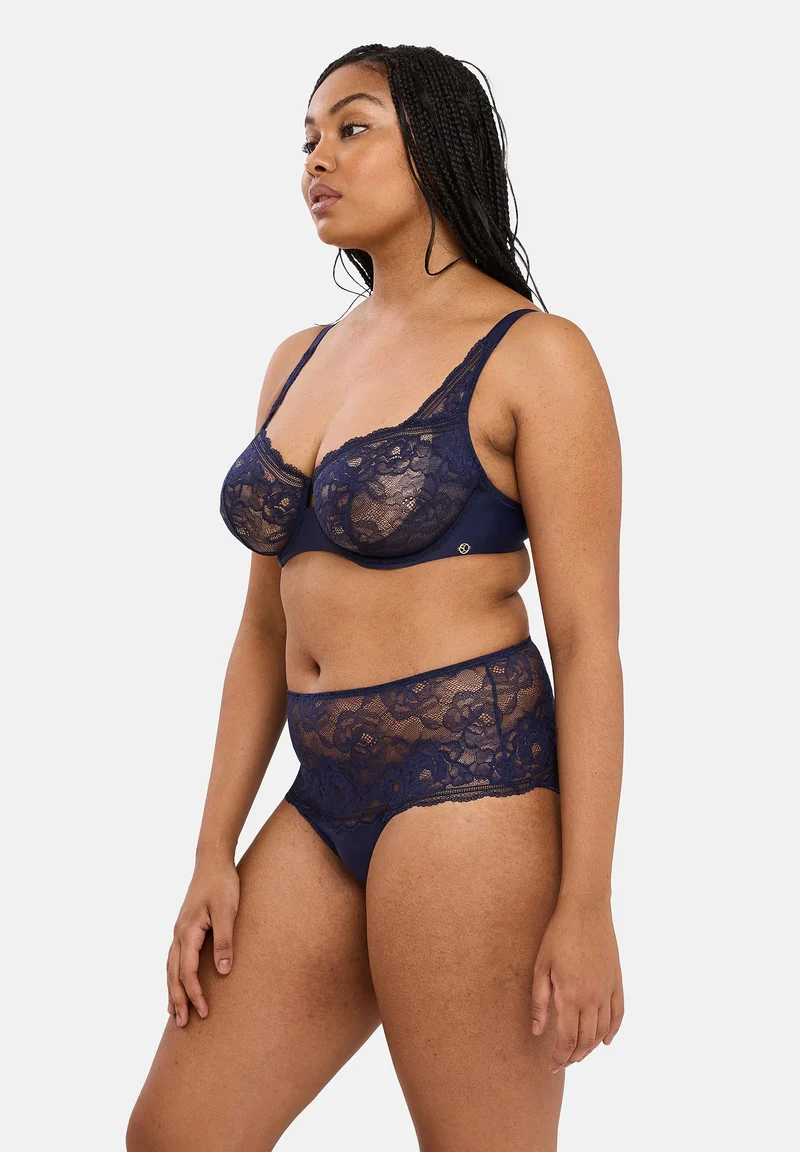 Soutien-gorge corbeille Lily Bleu Marine