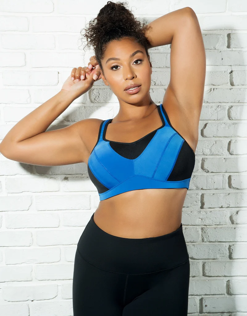 Parfait Active Dynamic Sports Bra Nautical Blue