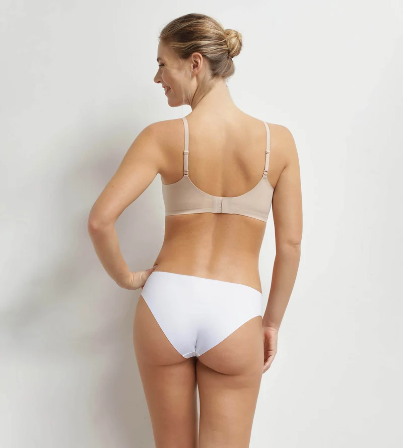 Soutien-gorge brassière en microfibre Nude Dim Invisible
