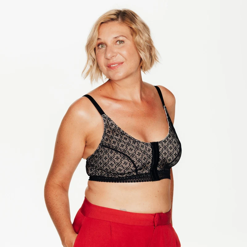 Brassière post-opératoire Sweet noire