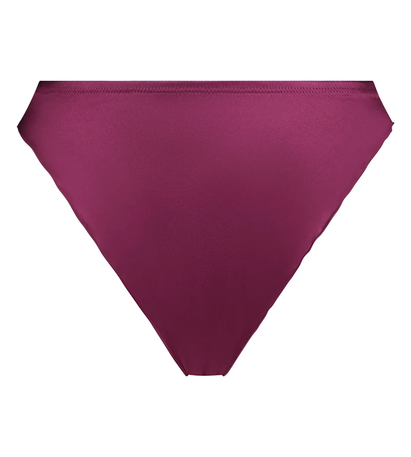 Slip brésilien en microfibre satinée Fruits des Bois Silk Radiance