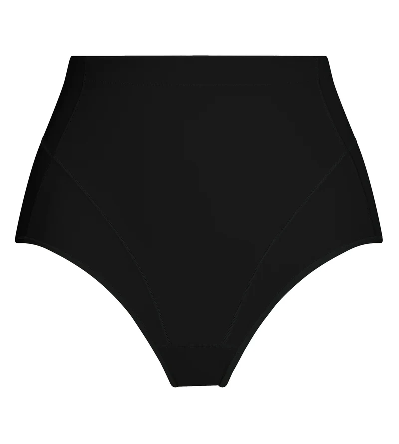 Culotte gainante en microfibre noire Dim Silhouette Contour