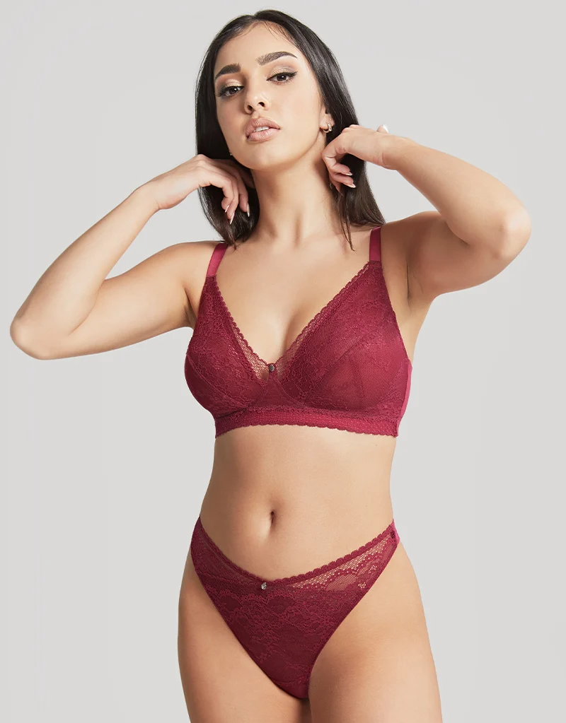 Cleo By Panache Alexis Non Wired Bralette Berry