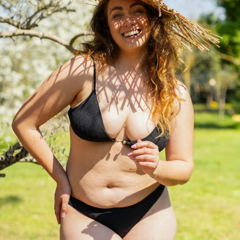 Haut de maillot Noir Alizée