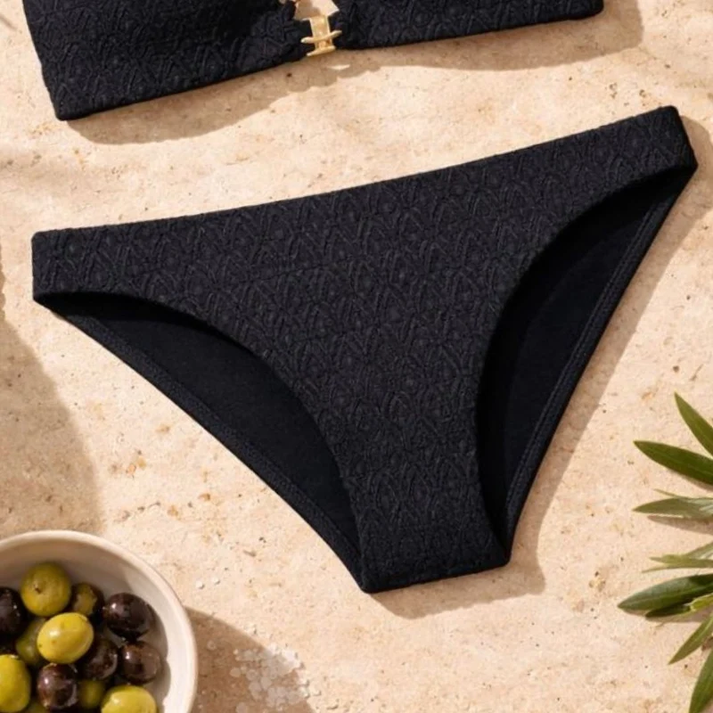 Bas de maillot menstruel Noir Alizée