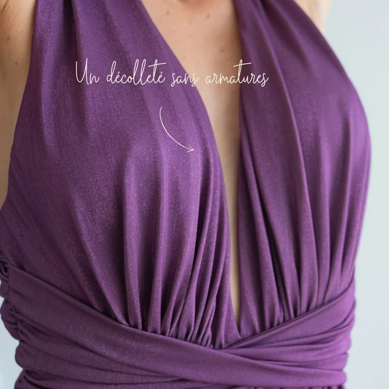 Maillot menstruel Prune 1 pièce Diane