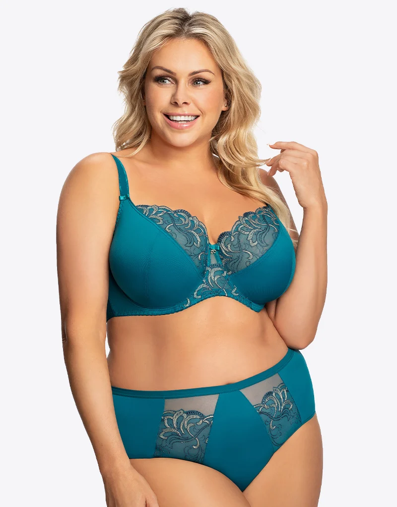 Gorsenia Madison Balconette Bra Azure
