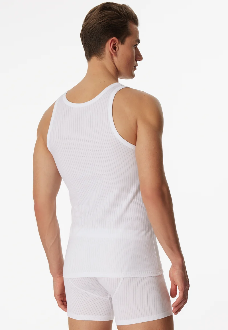 Tank Top 2er-Pack Weiss - Authentic