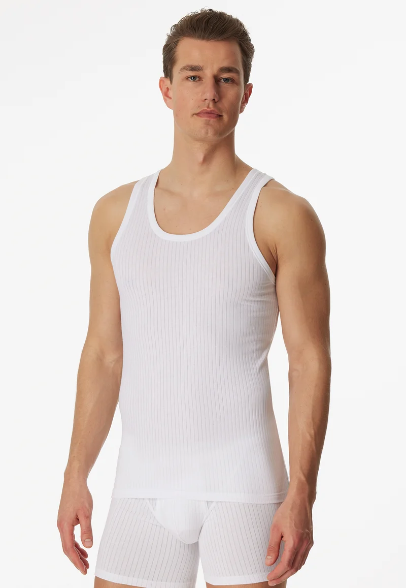 Tank Top 2er-Pack Weiss - Authentic