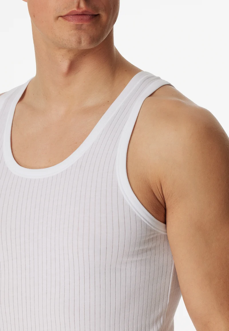 Tank Top 2er-Pack Weiss - Authentic