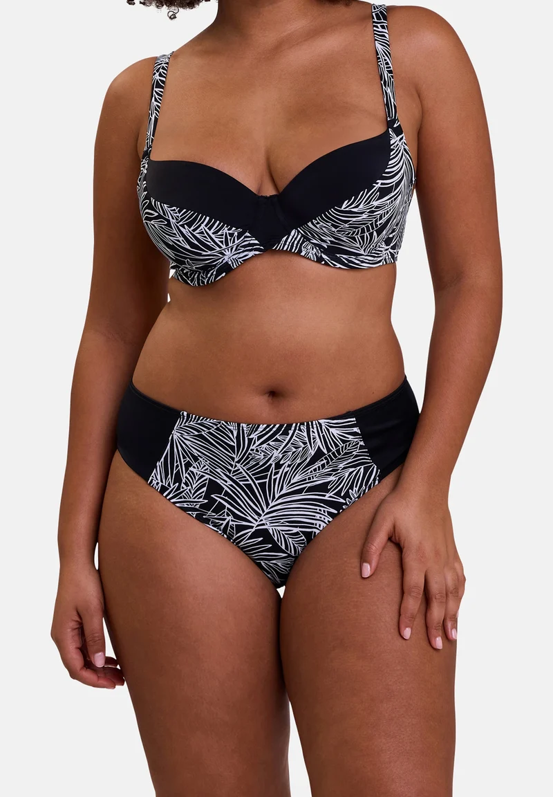 Slip de bain Seychelles Imprimé Palmier Graphique