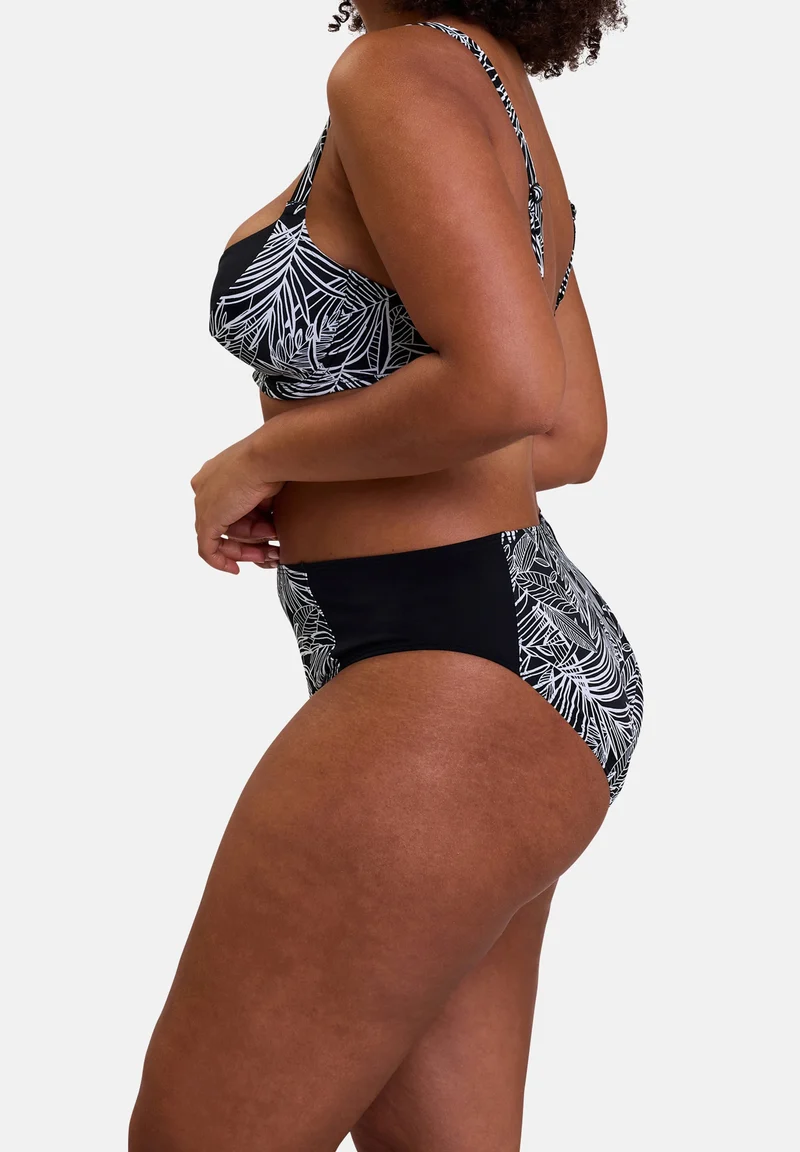 Slip de bain Seychelles Imprimé Palmier Graphique