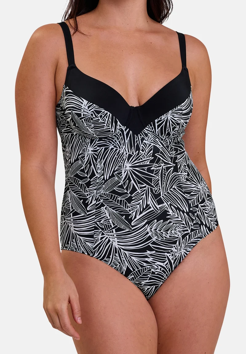 Maillot de bain une pièce Seychelles Imprimé Palmier Graphique
