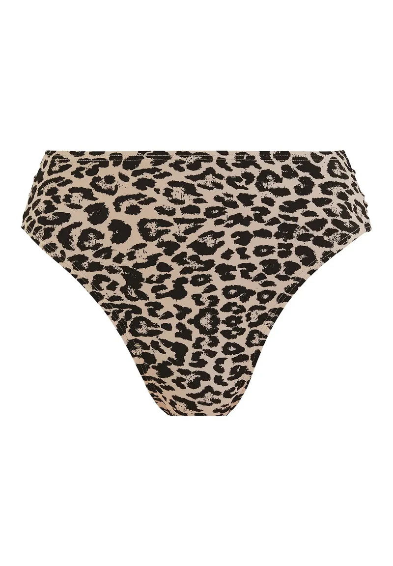 Slip de bain Samoa Imprimé peau de bête fond lin