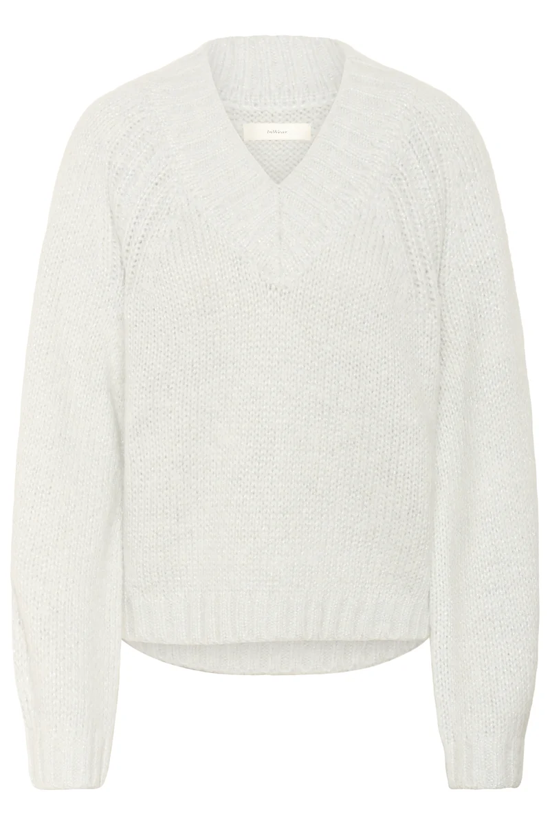 Pull scintillant avec col V Troa