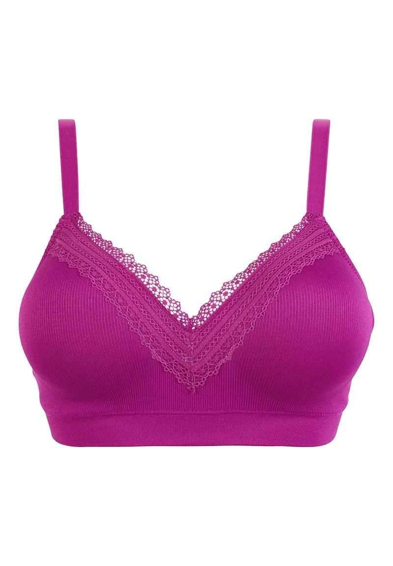Brassière sans armatures Agathe Rose Fuchsia