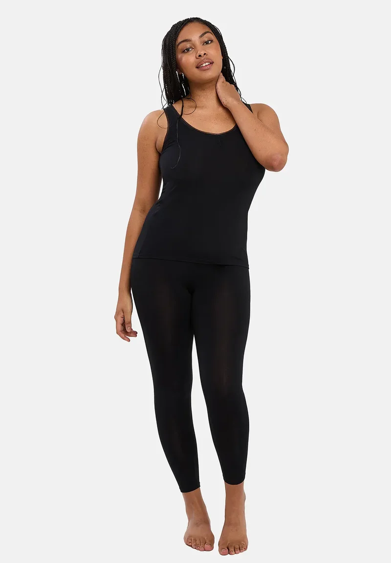 Lot de débardeur et legging thermiques Chill Noir