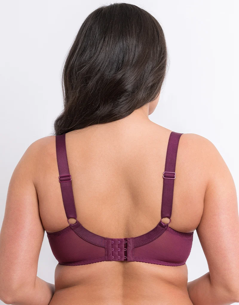 Flirtelle Alice Balcony Bra Plum