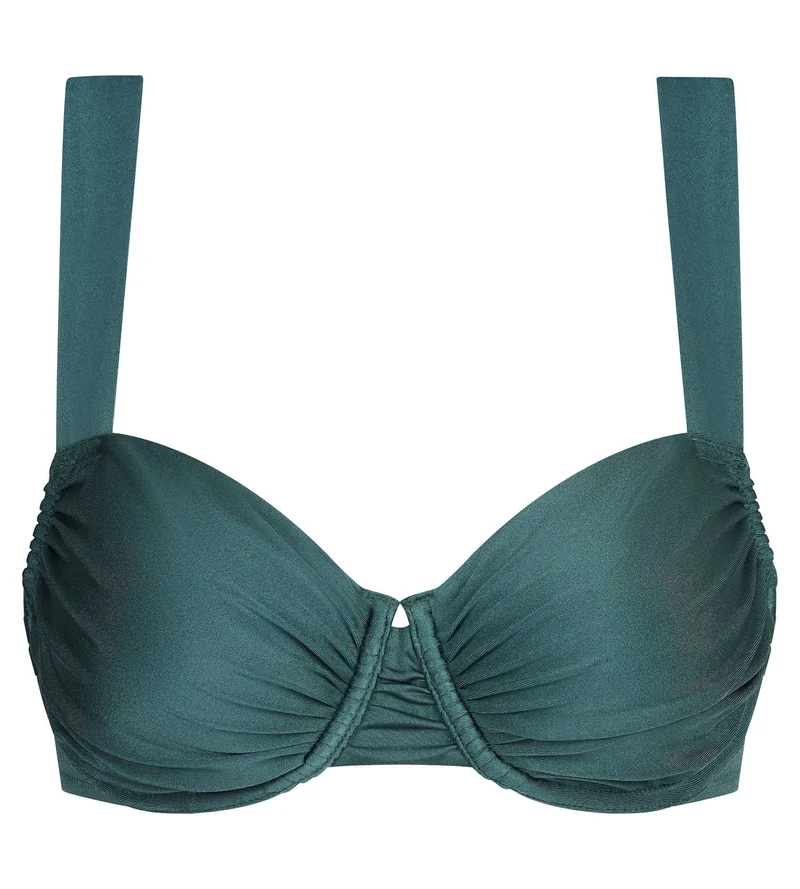 Haut de maillot de bain à armatures femme Émeraude Dim Swimwear