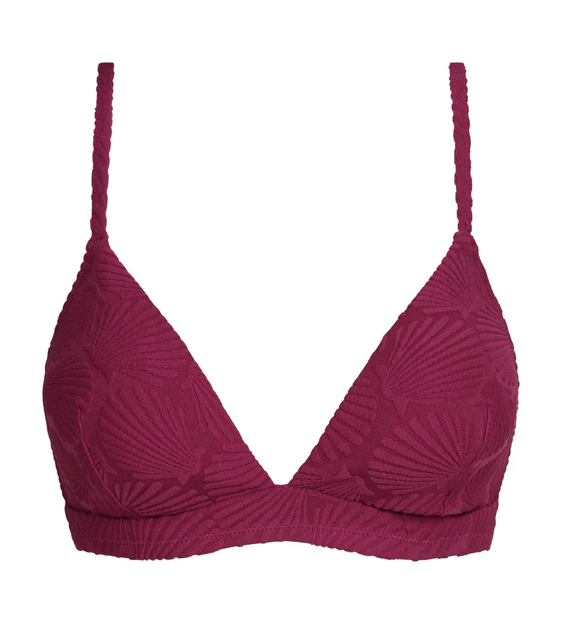 Haut de maillot de bain triangle motif coquillage Dim Swimwear