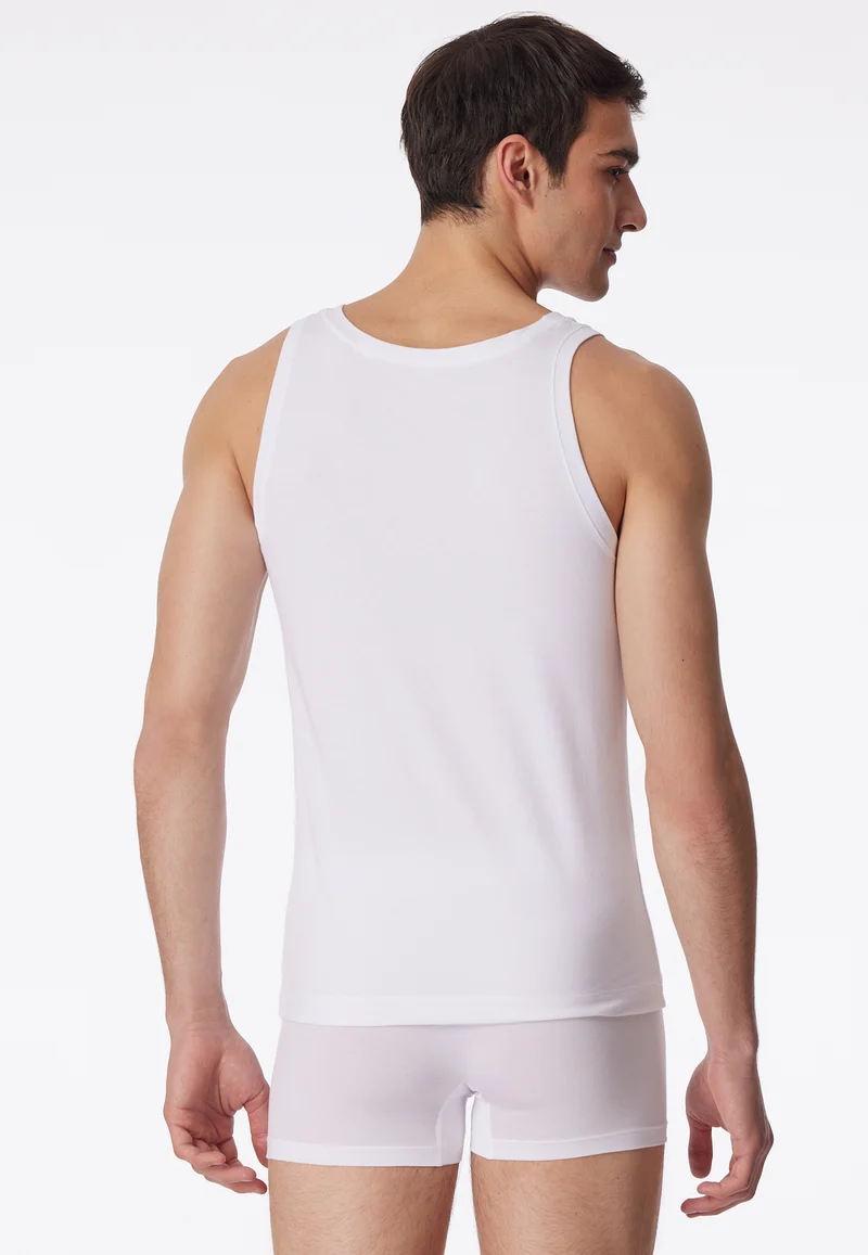 Tank Top Weiss - Long Life Soft