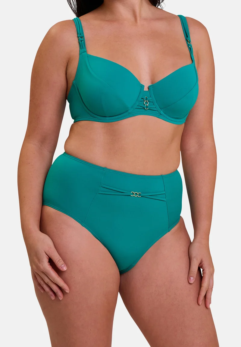 Haut de maillot de bain avec armatures Moorea Bleu Gazon