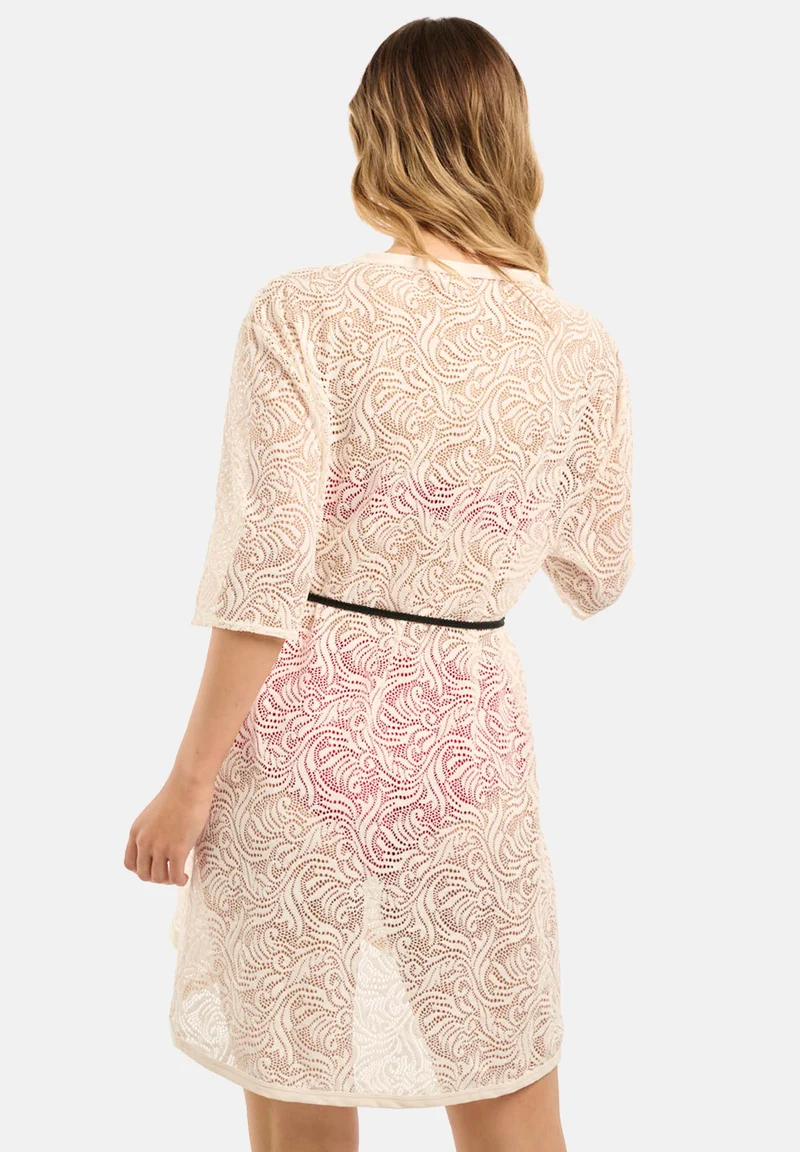 Tunique de plage Cover Up Ivoire