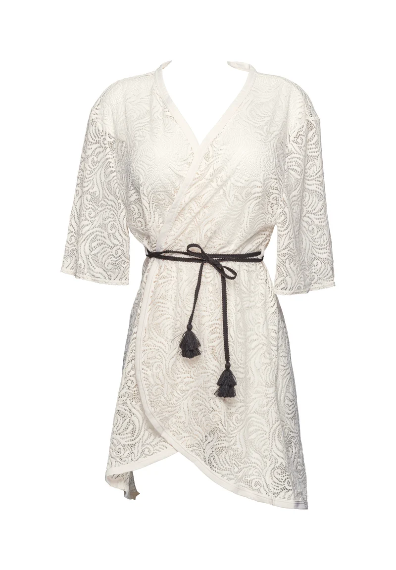 Tunique de plage Cover Up Ivoire