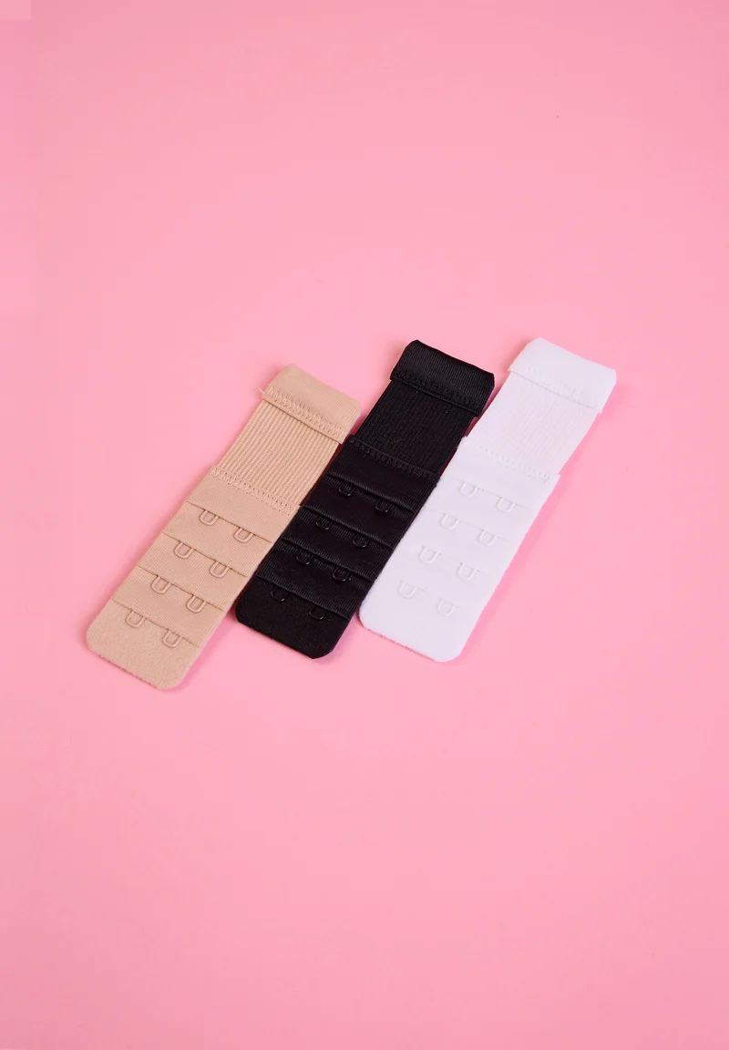 Accessoires Extension de dos - Lot de 3 Noir & Nude & Blanc