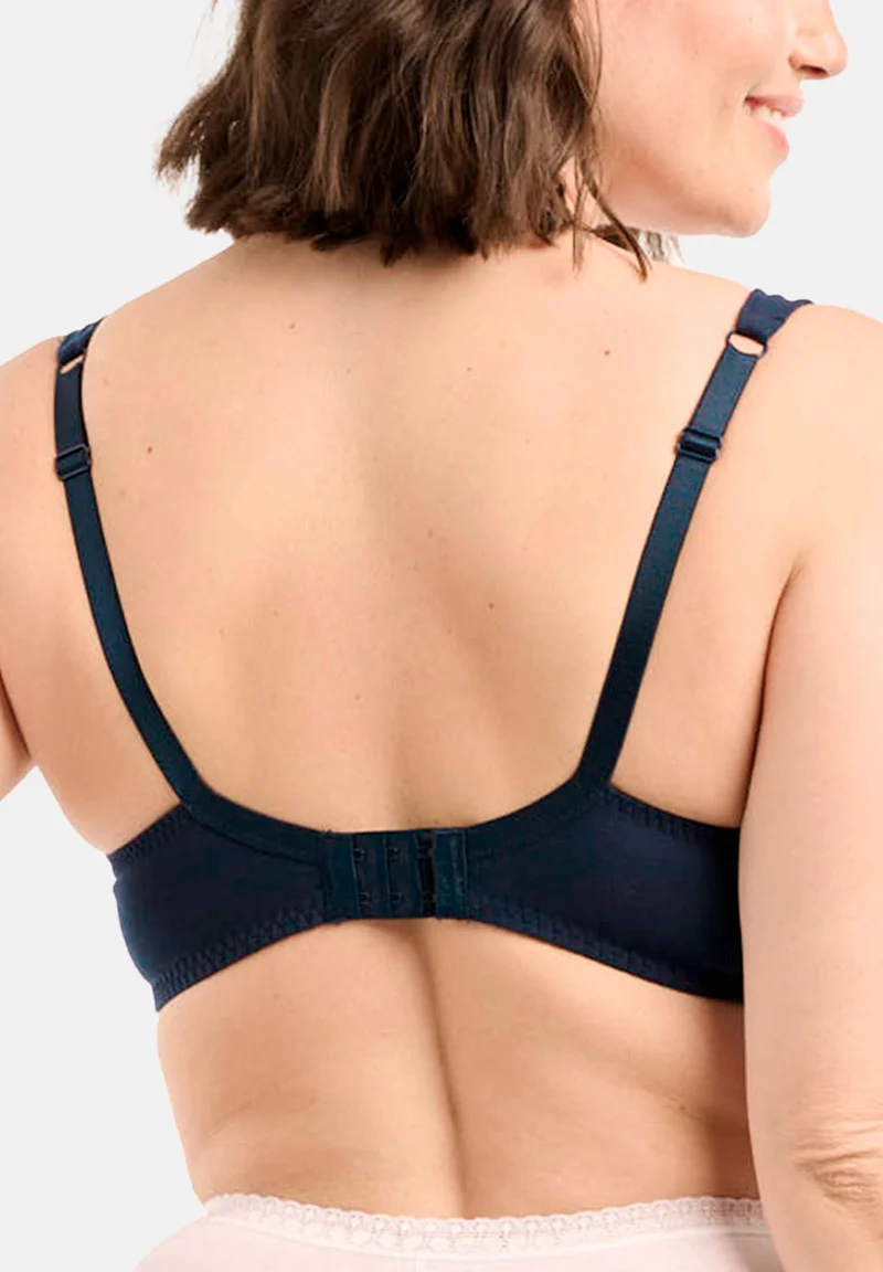 Soutien-gorge d'allaitement sans armatures New Câlin Bleu Marine